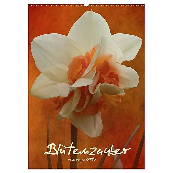 Blütenzauber (Wandkalender 2024 DIN A2 hoch), CALVENDO Monatskalender, Anja Otto