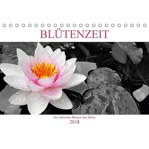 BLÜTENZEIT - Die schönsten Blumen des Jahres (Tischkalender 2018 DIN A5 quer), Chris Henri