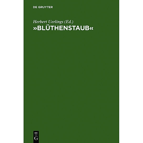 Blüthenstaub