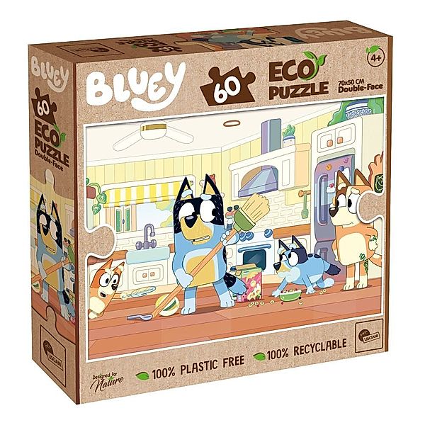 LiscianiGiochi BLUEY ECO-PUZZLE DF 60