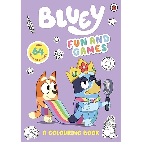 Bluey: Fun and Games: A Colouring Book, Bluey