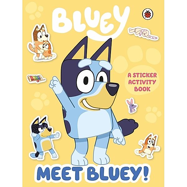 Bluey: Meet Bluey! Sticker Activity Book, Bluey
