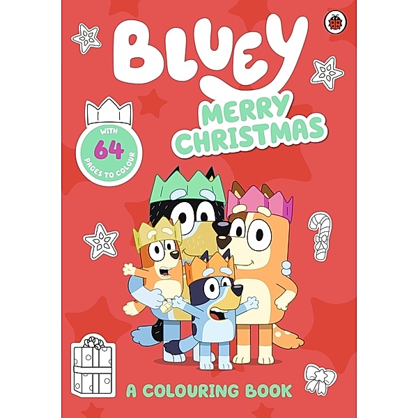Bluey: Merry Christmas: A Colouring Book, Bluey