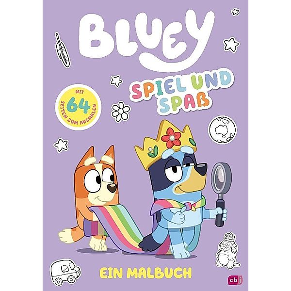 BLUEY - Spiel und Spass  - Ein Malbuch