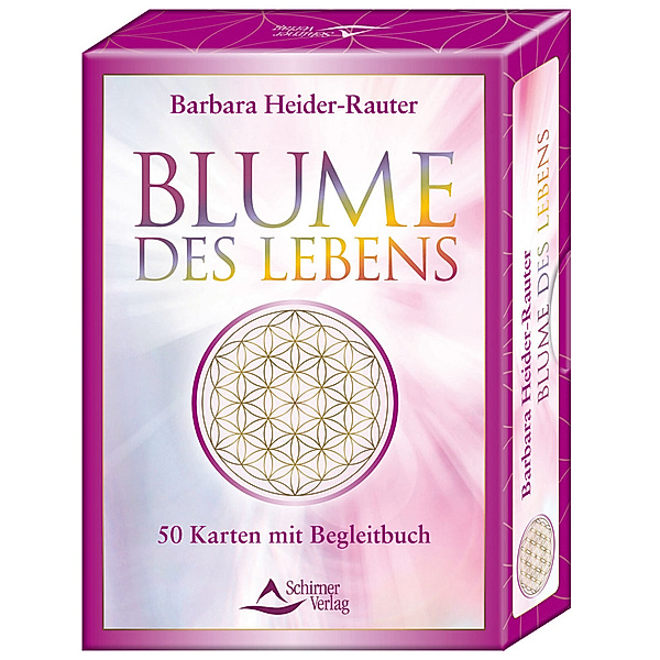 Blume des Lebens, Meditationskarten mit Begleitbuch, Barbara Heider-Rauter