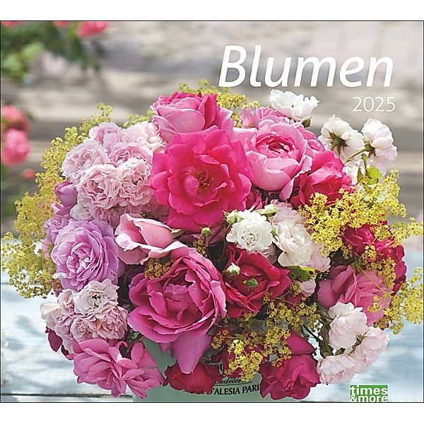 Blumen Bildkalender 2025