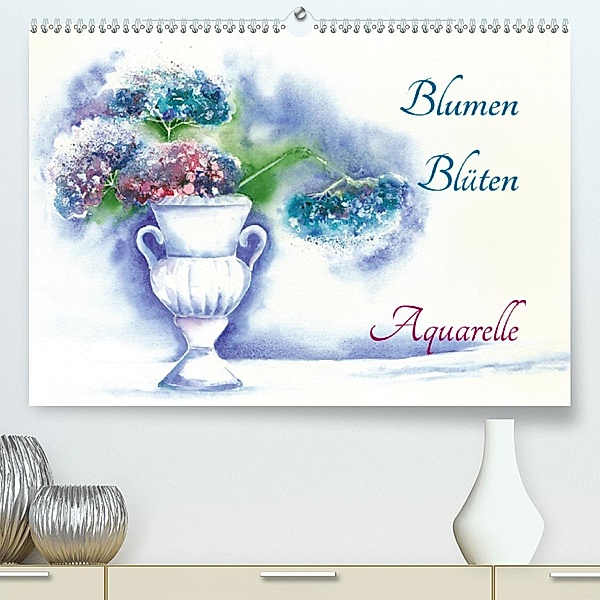 Blumen Blüten Aquarelle (Premium-Kalender 2020 DIN A2 quer), Jitka Krause