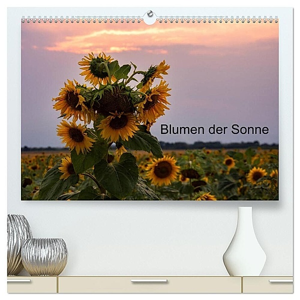 Blumen der Sonne (hochwertiger Premium Wandkalender 2024 DIN A2 quer), Kunstdruck in Hochglanz, nne Käfer-Naumann