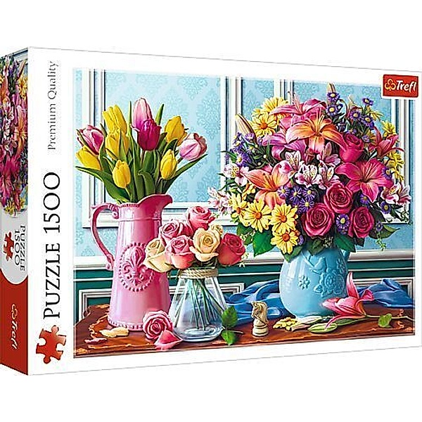 Trefl Blumen in der Vase (Puzzle)
