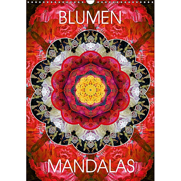 BLUMEN MANDALAS (Wandkalender 2019 DIN A3 hoch), ALAYA GADEH