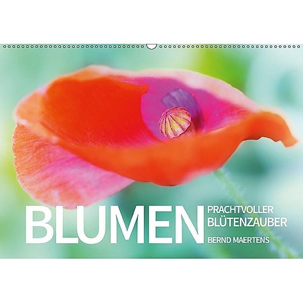 BLUMEN Prachtvoller Blütenzauber (Wandkalender 2017 DIN A2 quer), Bernd Maertens