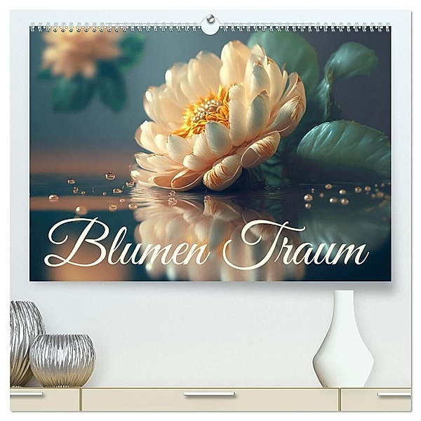 Blumen Traum (hochwertiger Premium Wandkalender 2024 DIN A2 quer), Kunstdruck in Hochglanz, Daniel Rohr
