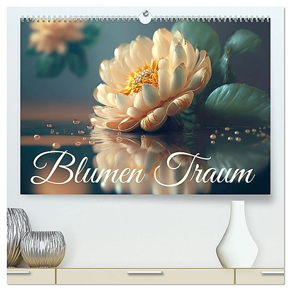 Blumen Traum (hochwertiger Premium Wandkalender 2025 DIN A2 quer), Kunstdruck in Hochglanz, Calvendo, Daniel Rohr