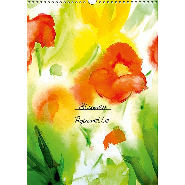 Blumenaquarelle (Wandkalender 2019 DIN A3 hoch), Maria-Anna Ziehr