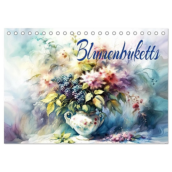 Blumenbuketts (Tischkalender 2025 DIN A5 quer), CALVENDO Monatskalender, Calvendo, Dusanka Djeric