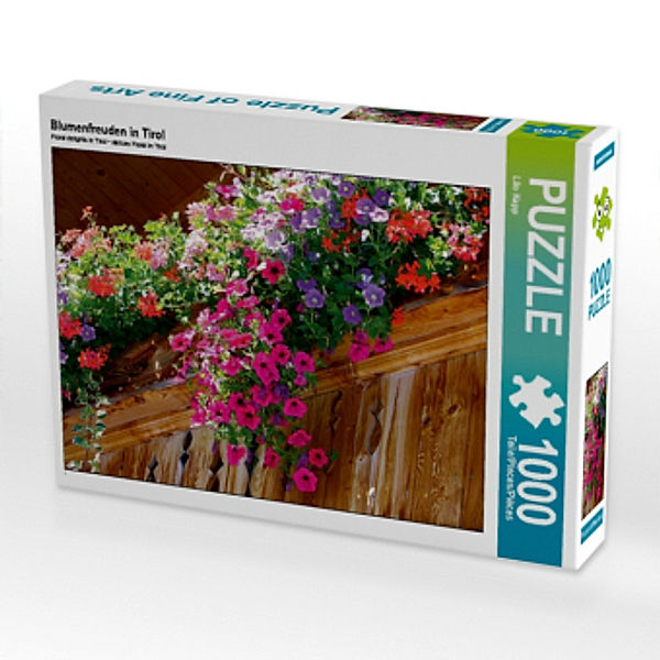 Blumenfreuden in Tirol (Puzzle), Lilo Kapp