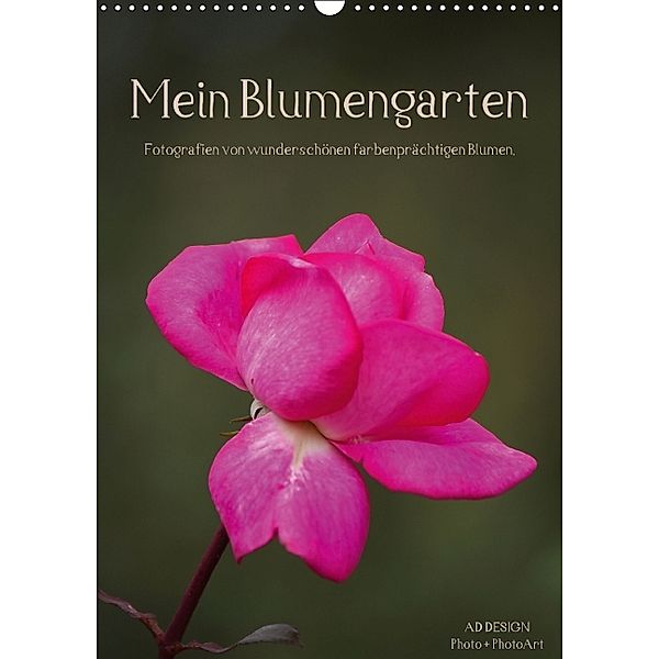 Blumengarten (Wandkalender 2014 DIN A3 hoch), Angela Dölling