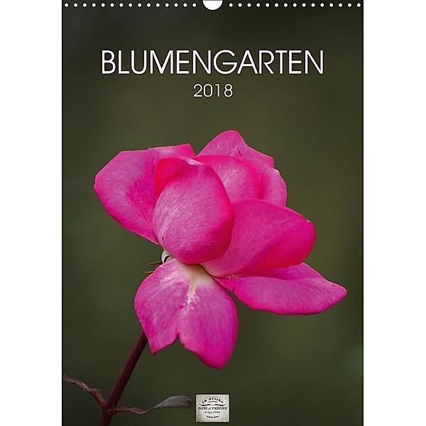 Blumengarten (Wandkalender 2018 DIN A3 hoch), Angela Dölling