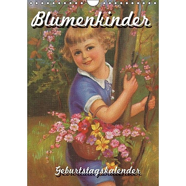 Blumenkinder (Wandkalender immerwährend DIN A4 hoch), Pferdografen.de