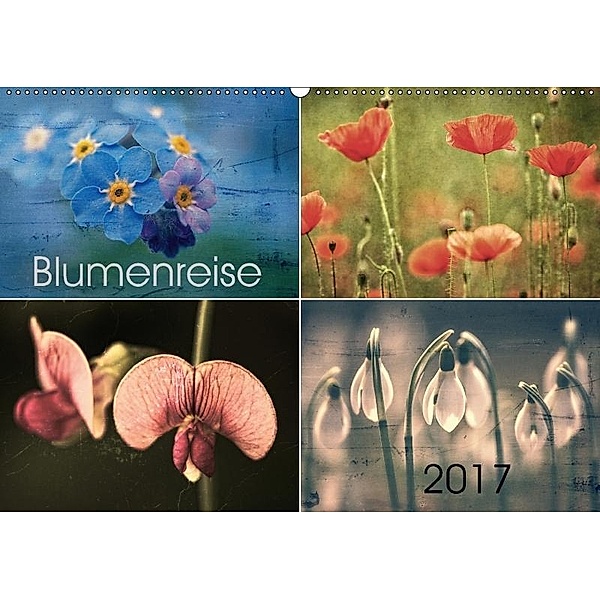 Blumenreise 2017 (Wandkalender 2017 DIN A2 quer), Hernegger Arnold Joseph