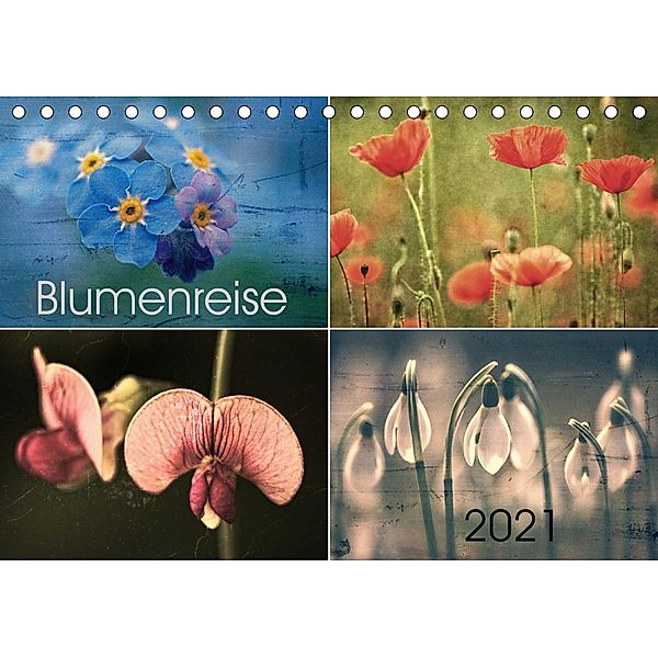 Blumenreise 2021 (Tischkalender 2021 DIN A5 quer), Hernegger Arnold Joseph