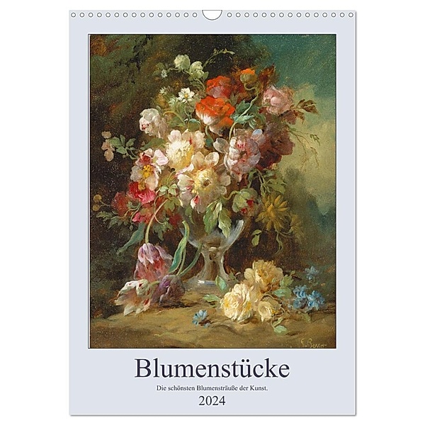 Blumenstücke 2024 (Wandkalender 2024 DIN A3 hoch), CALVENDO Monatskalender, ARTOTHEK - Bildagentur der Museen