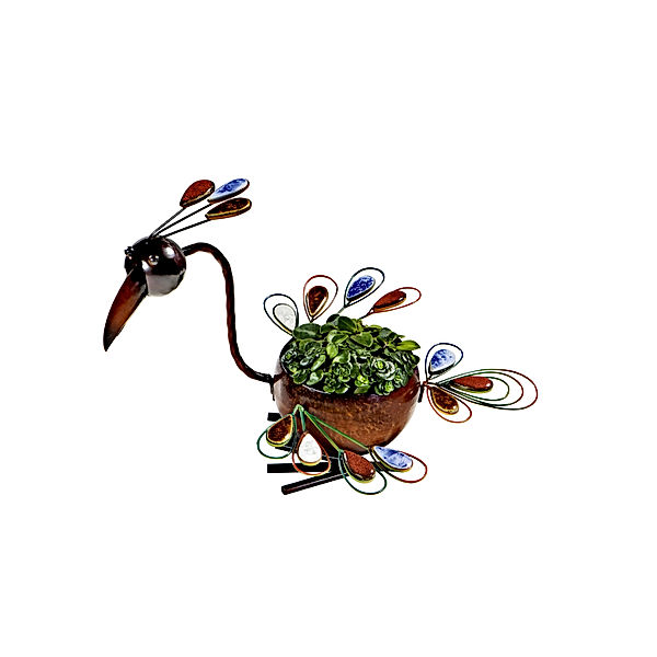 Blumentopf Paradiesvogel