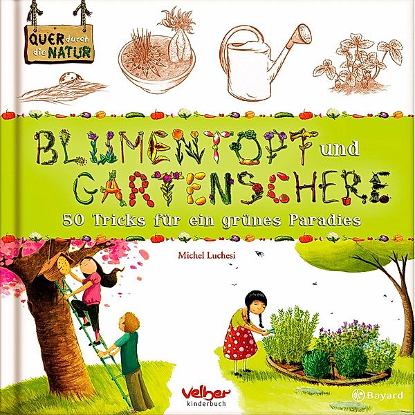 Blumentopf und Gartenschere, Michel Luchesi