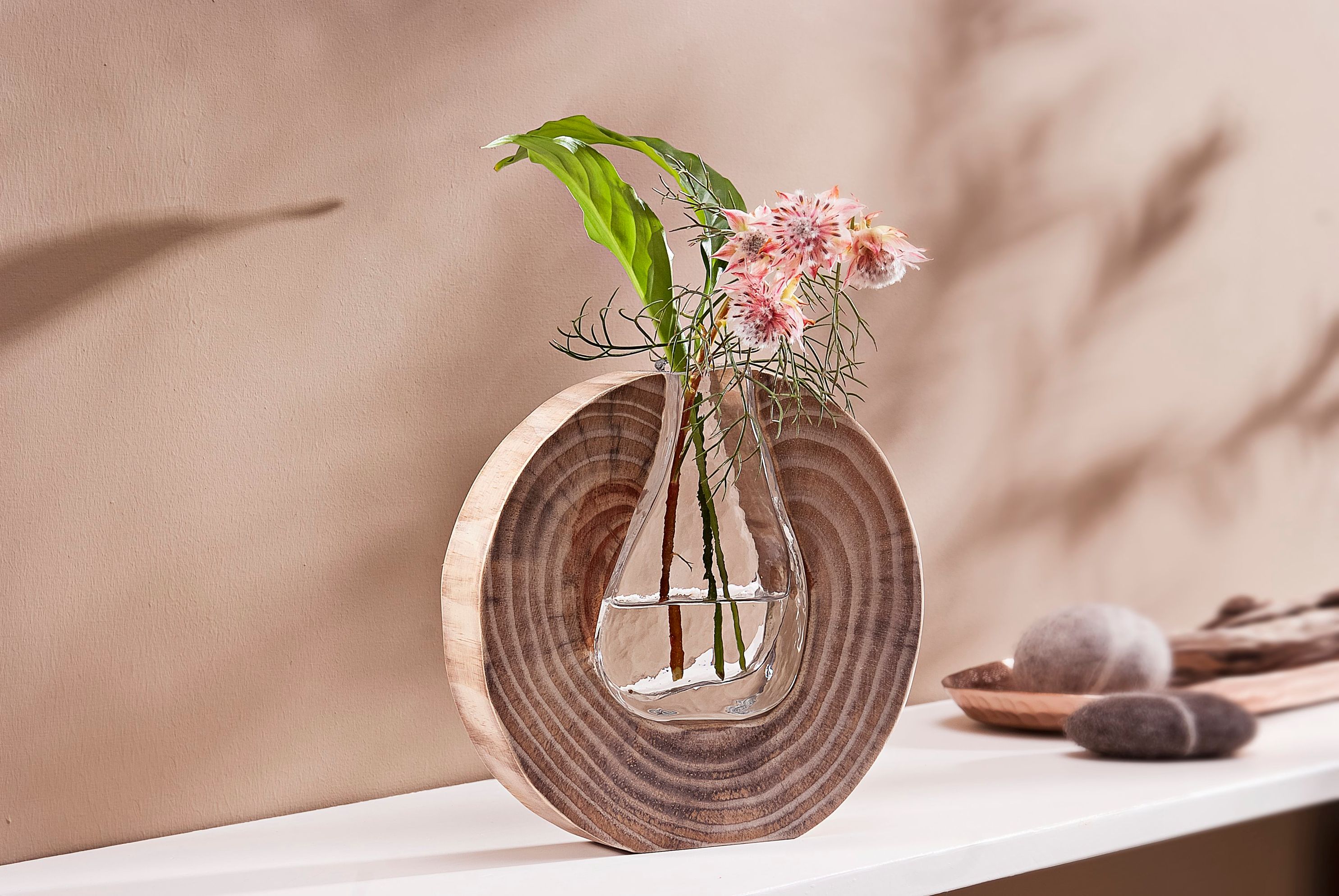 Blumenvase Rondo aus Holz jetzt bei Weltbild.ch bestellen