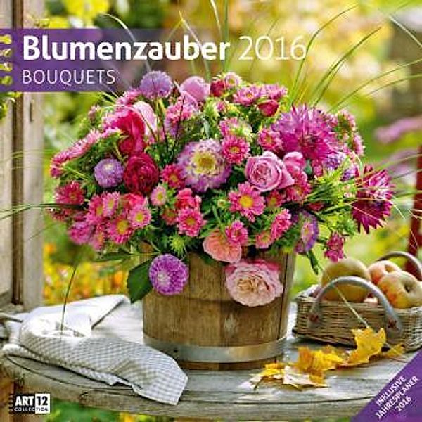Blumenzauber (30 x 30 cm) 2016. Bouquets