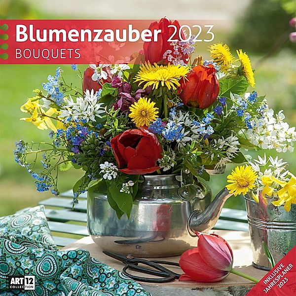 Blumenzauber Kalender 2023 - 30x30, Ackermann Kunstverlag