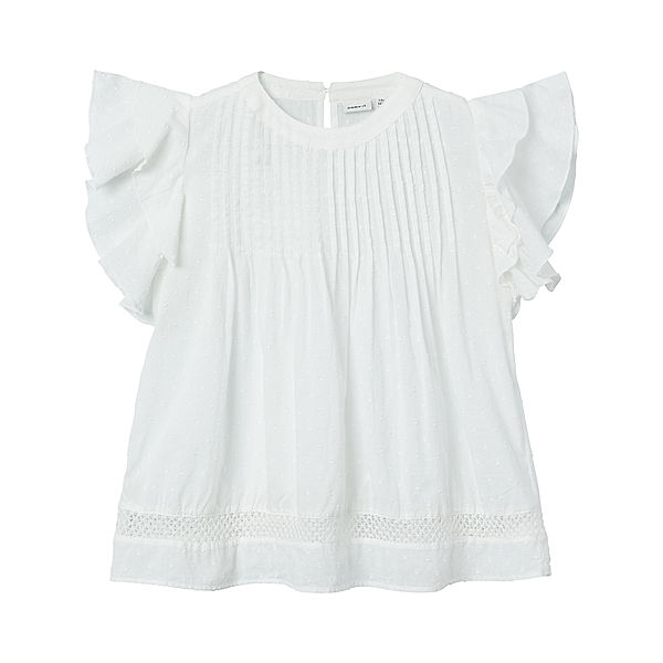 name it Bluse NKFFARIDE RÜSCHEN in bright white