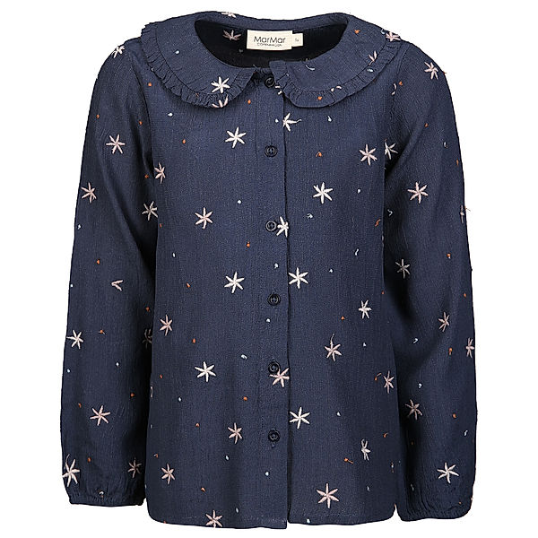 MarMar Copenhagen Bluse TALIN - STARS in dark blue