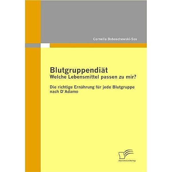 Blutgruppendiät, Cornelia Boboschewski-Sos