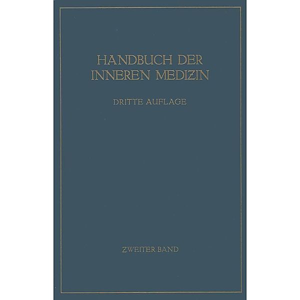 Blutkrankheiten / Handbuch der inneren Medizin Bd.2, Ludwig Heilmeyer