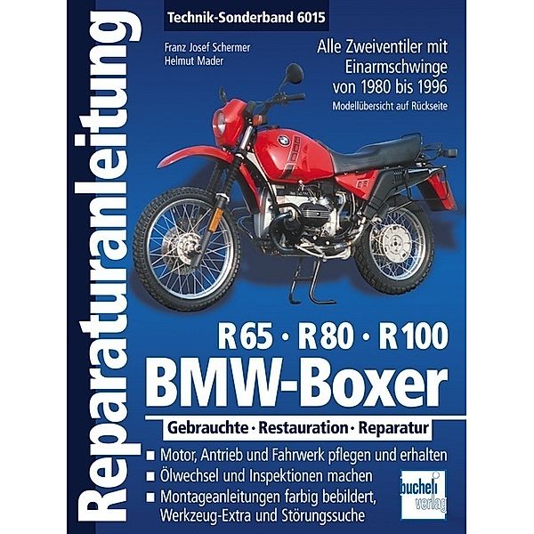 BMW Boxer R65, R80, R100, Franz J. Schermer, Helmut Mader