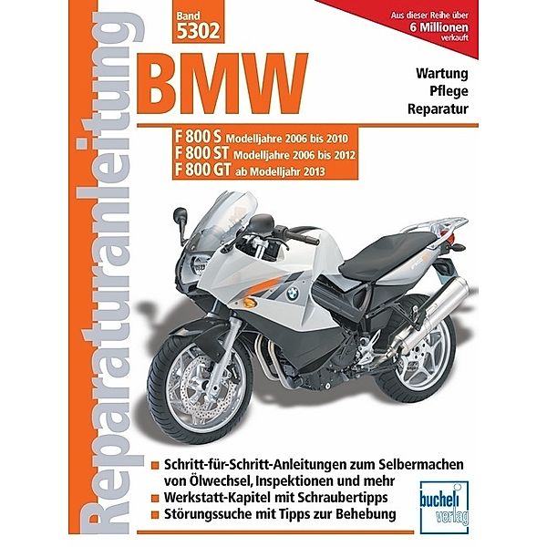 BMW F 800 S (2006-2010) F 800 ST (2006-2012) F 800 GT (ab 2013); .