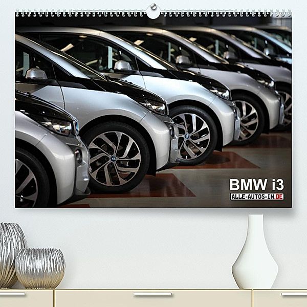 BMW i3 (Premium, hochwertiger DIN A2 Wandkalender 2023, Kunstdruck in Hochglanz), Jürgen Wolff