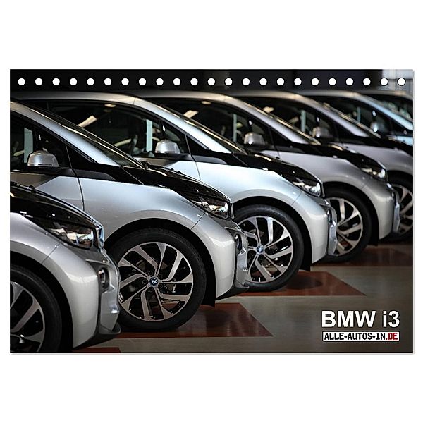 BMW i3 (Tischkalender 2024 DIN A5 quer), CALVENDO Monatskalender, Jürgen Wolff