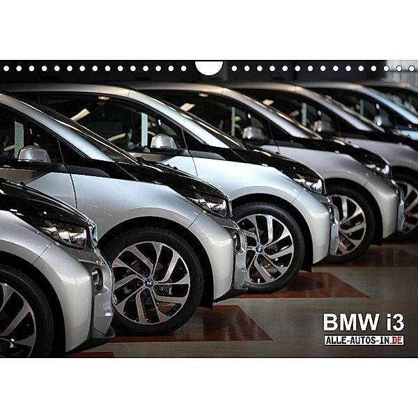 BMW i3 (Wandkalender 2023 DIN A4 quer), Jürgen Wolff