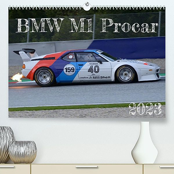 BMW M1 Procar (Premium, hochwertiger DIN A2 Wandkalender 2023, Kunstdruck in Hochglanz), HP Reschinger