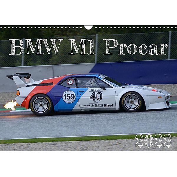 BMW M1 Procar (Wandkalender 2022 DIN A3 quer), HP Reschinger