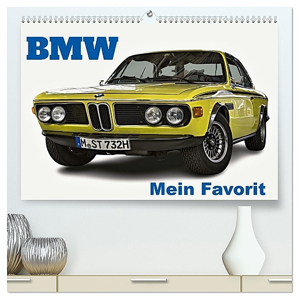 BMW Mein Favorit (hochwertiger Premium Wandkalender 2025 DIN A2 quer), Kunstdruck in Hochglanz, Calvendo, (c)2024 by insideportugal