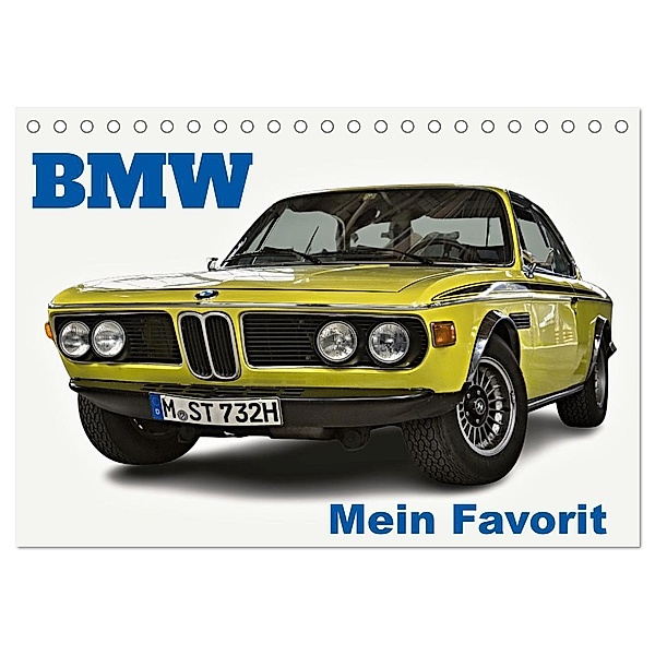 BMW Mein Favorit (Tischkalender 2025 DIN A5 quer), CALVENDO Monatskalender, Calvendo, (c)2024 by insideportugal