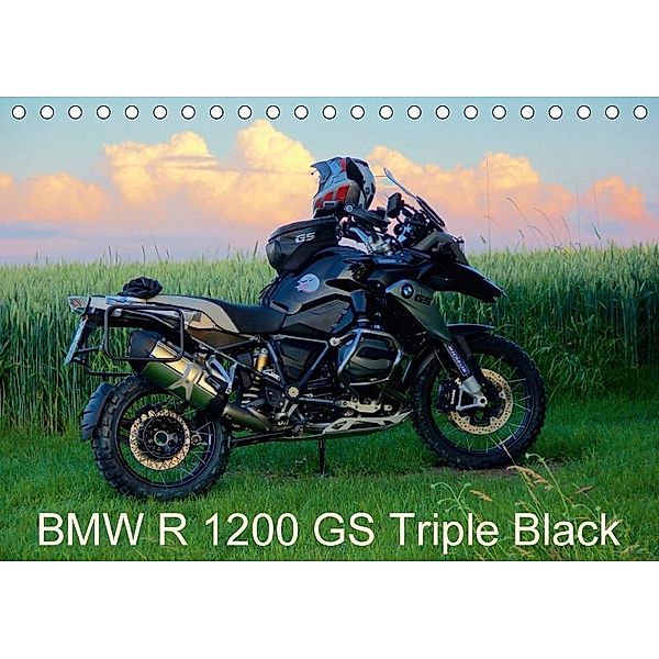 BMW R 1200 GS Triple Black (Tischkalender 2017 DIN A5 quer), Johann Ascher