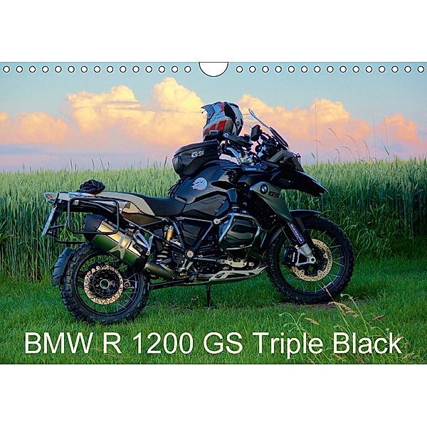 BMW R 1200 GS Triple Black (Wandkalender 2018 DIN A4 quer), Johann Ascher