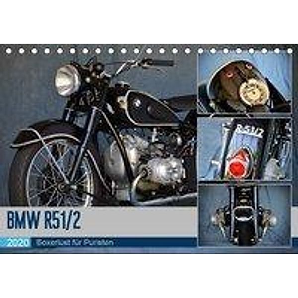 BMW R 51/2 (Tischkalender 2020 DIN A5 quer), Ingo Laue