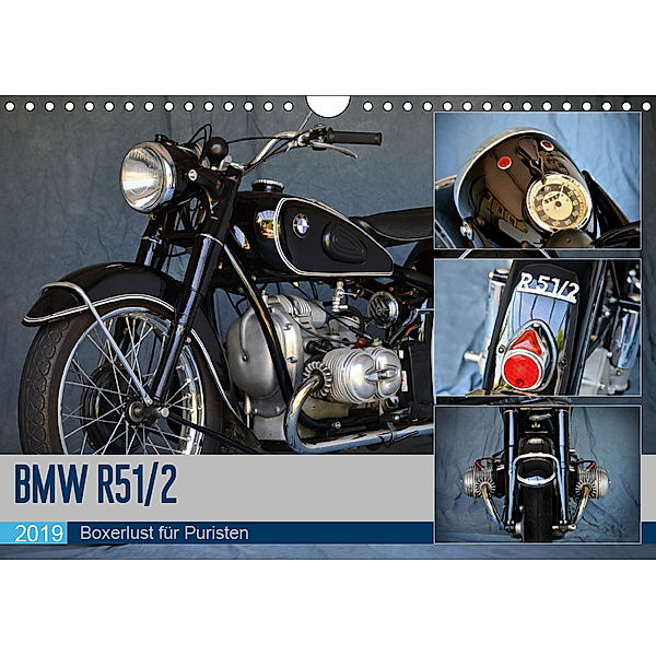 BMW R 51/2 (Wandkalender 2019 DIN A4 quer), Ingo Laue