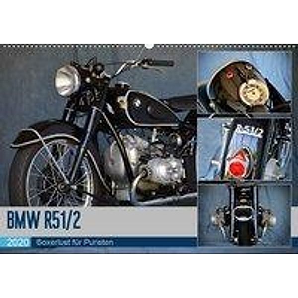 BMW R 51/2 (Wandkalender 2020 DIN A2 quer), Ingo Laue
