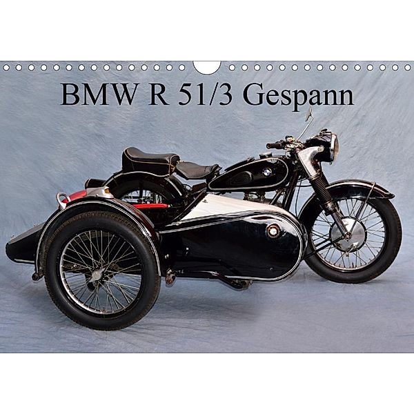 BMW R 51/3 Gespann (Wandkalender 2020 DIN A4 quer), Ingo Laue